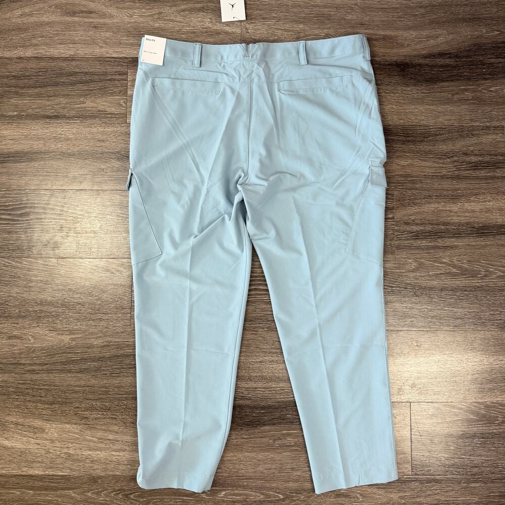 Nike Air Jordan Golf Men's 38x30 Repel Sky Blue Cargo Pants Slim Fit DZ0542-436 - Picture 3 of 5